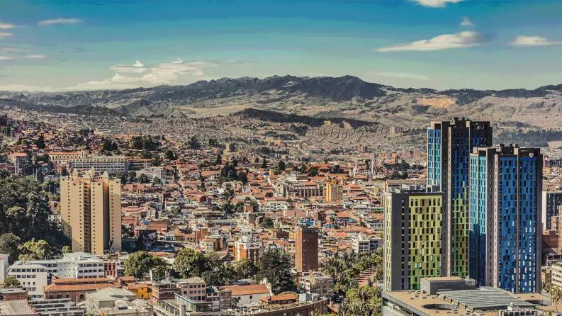 Beautifull view of bogota