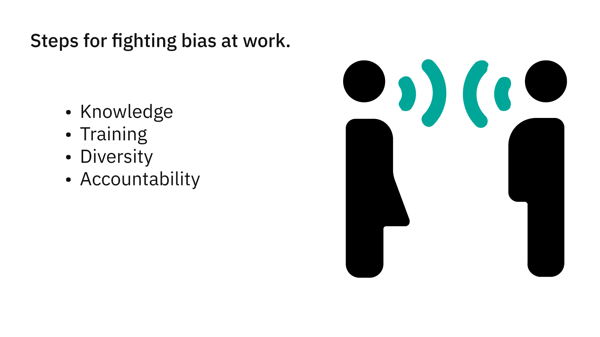 How to tackle bias